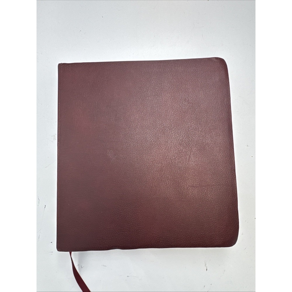 NRSV Holy Bible XL Edition with the Apocrypha Red Leather Harper Collins 2007